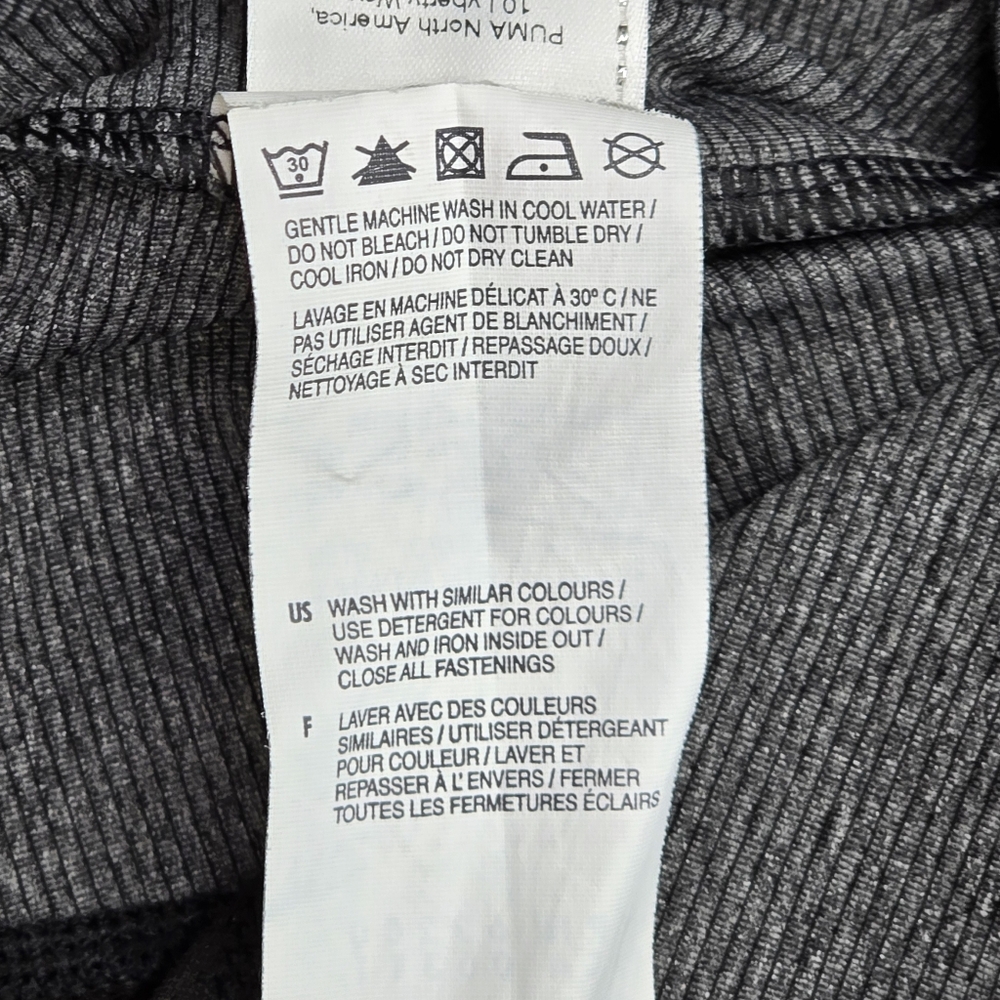 Puma Ribbed Zip-Up Athletic Jacket - Picture 15 of 15